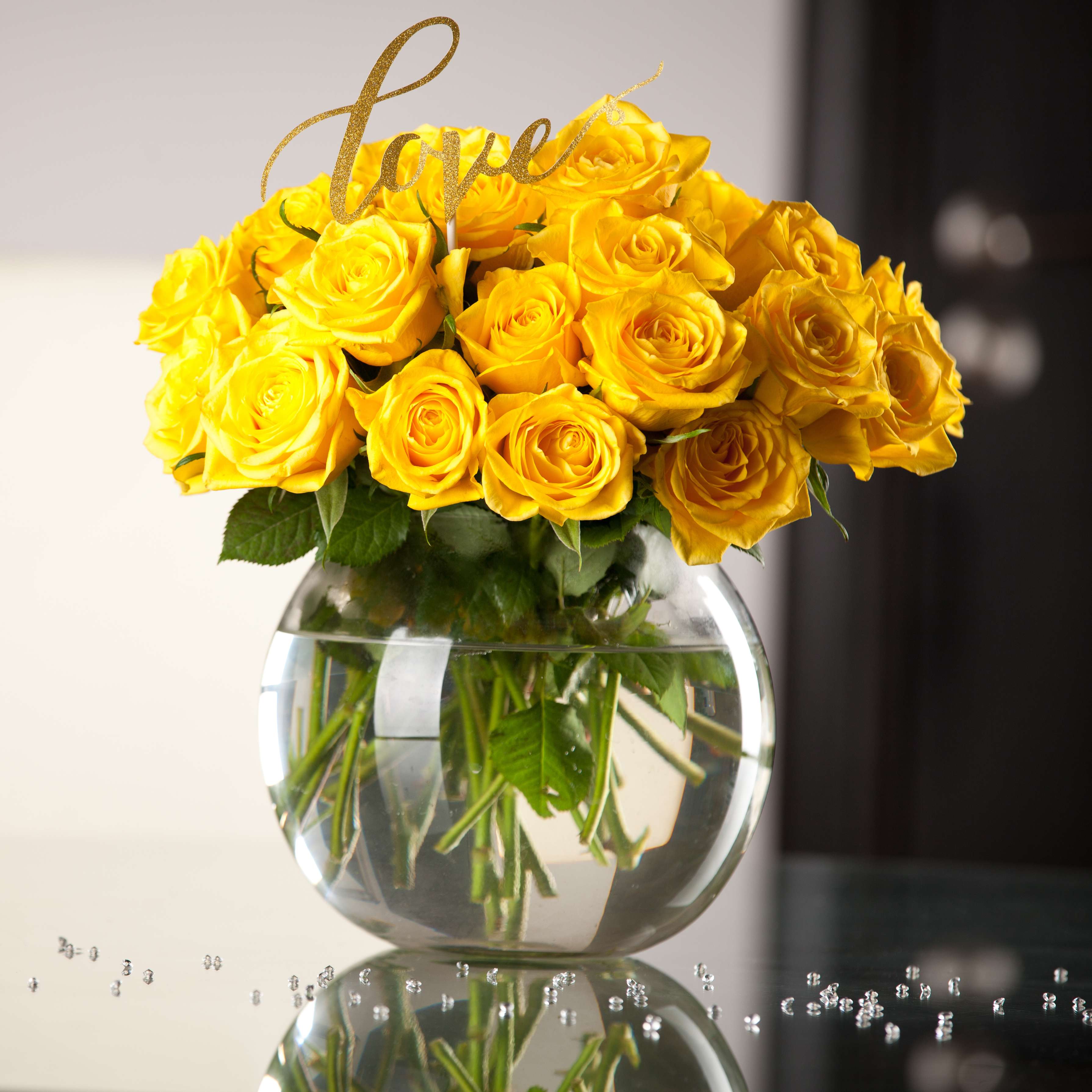 40 Yellow Rose Bouquet